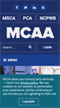 Mobile Screenshot of mcaa.org